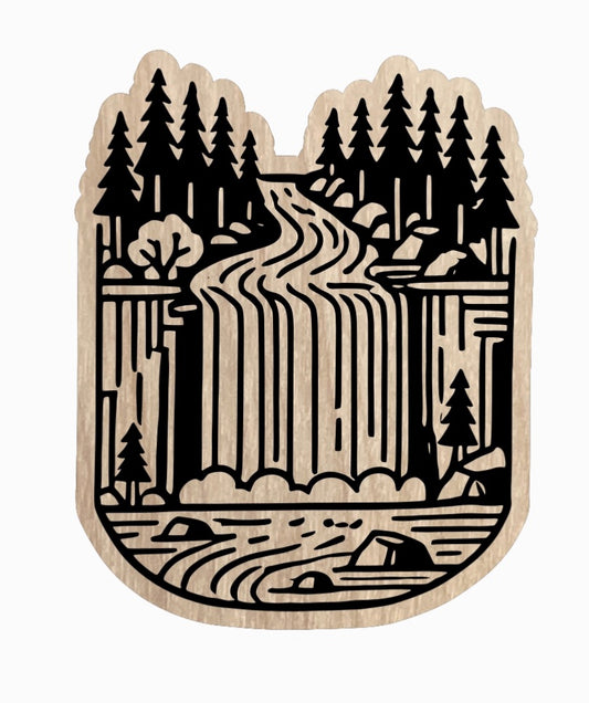 Eco Sticker Waterfall