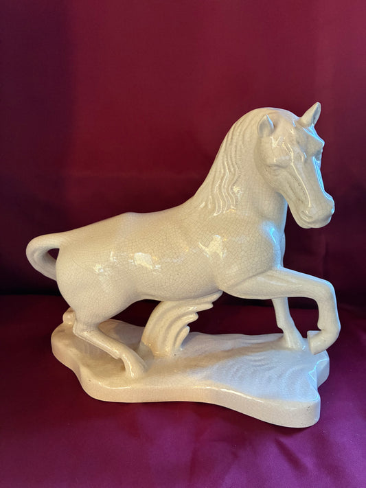 Crackled Ceramic Horse