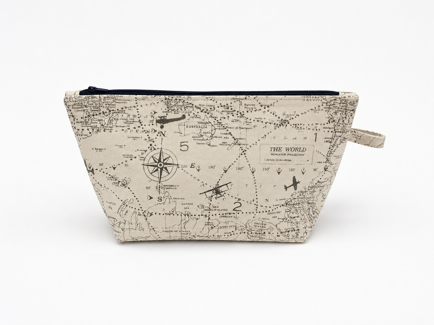 Handmade Traveler's Cosmetic Bag