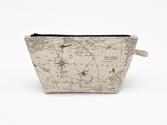Handmade Traveler's Cosmetic Bag