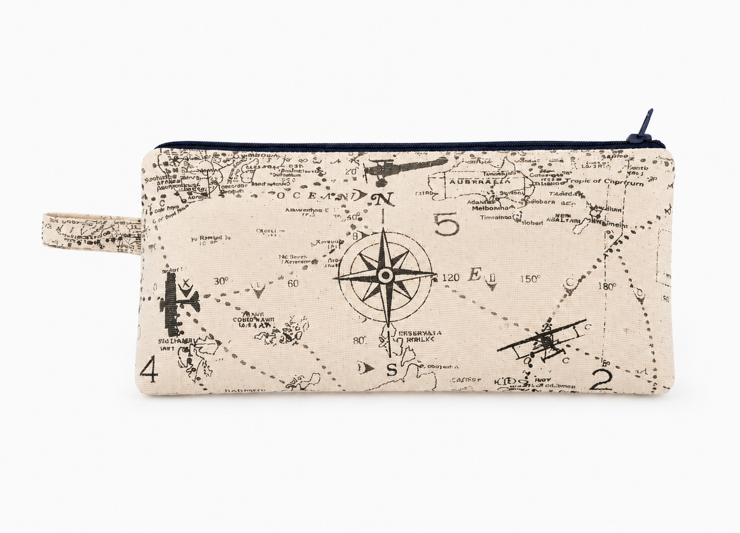 Handmade Traveler's Small Cosmetic Bag