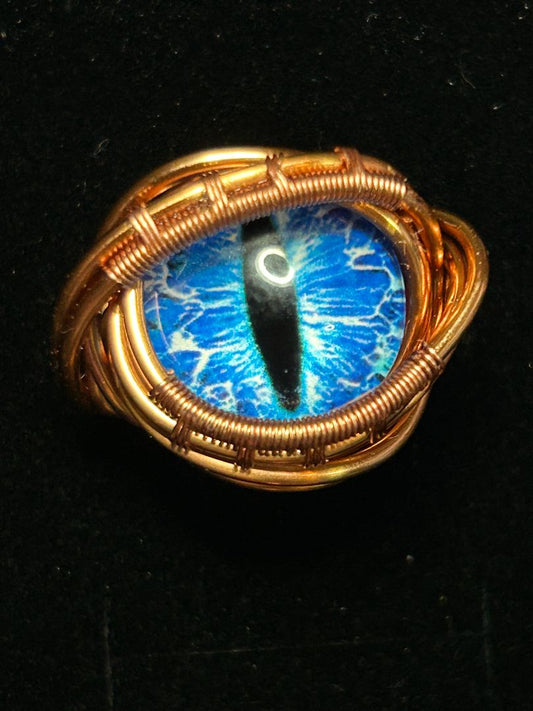RG DRAGON EYE BLUE copper - size 7.5