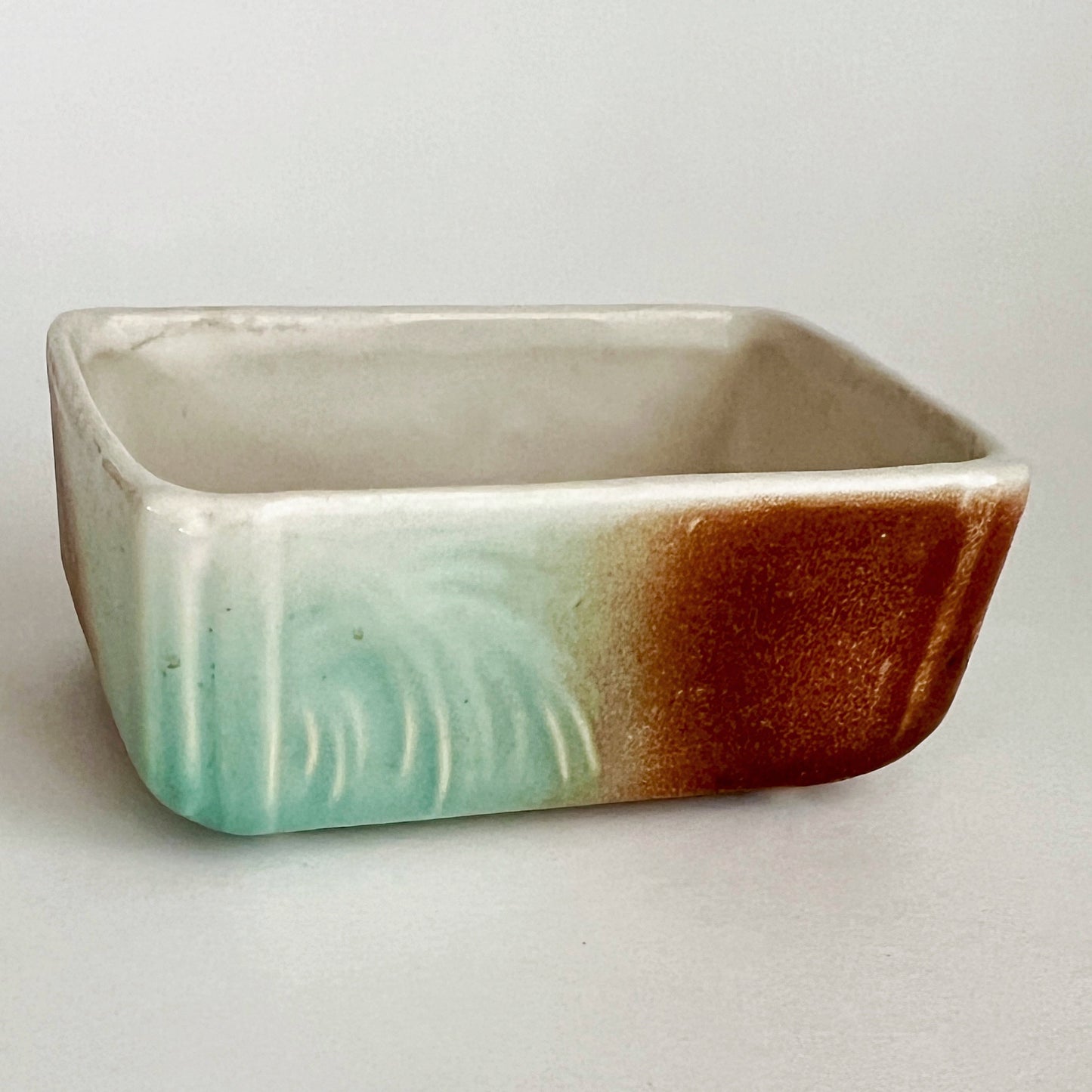 Vintage McCoy Pottery Palm Tree Planter/Soap Dish