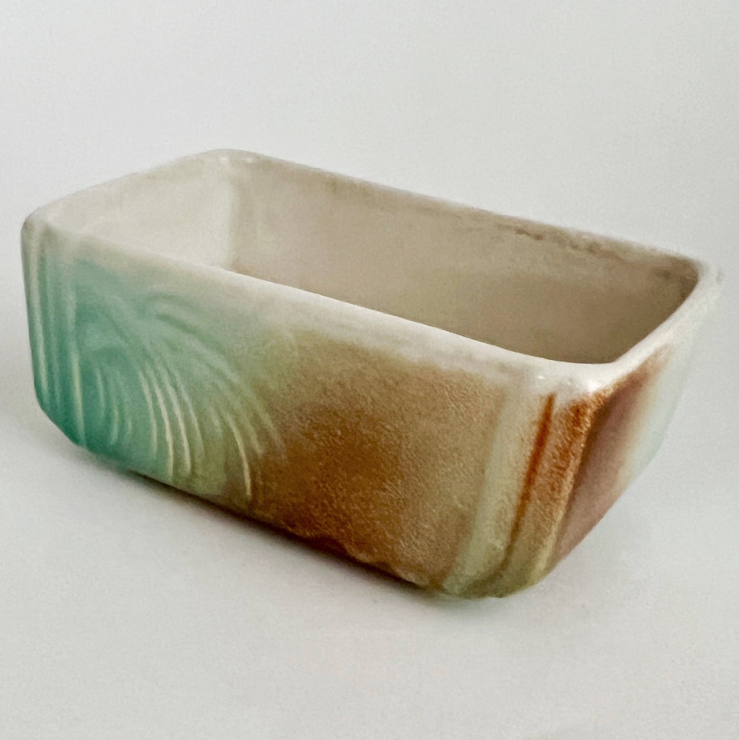 Vintage McCoy Pottery Palm Tree Planter/Soap Dish