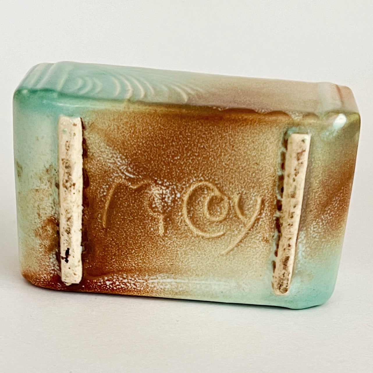 Vintage McCoy Pottery Palm Tree Planter/Soap Dish