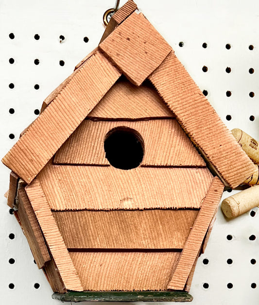 Large Cedar Shingled Birdhouse