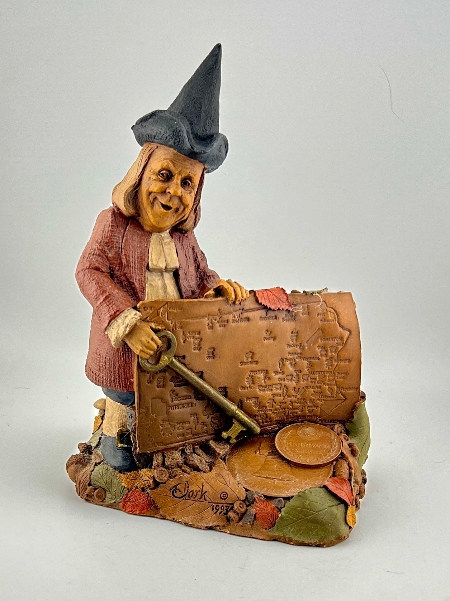 1993 Tom Clark Gnome Pennsylvania Figurine