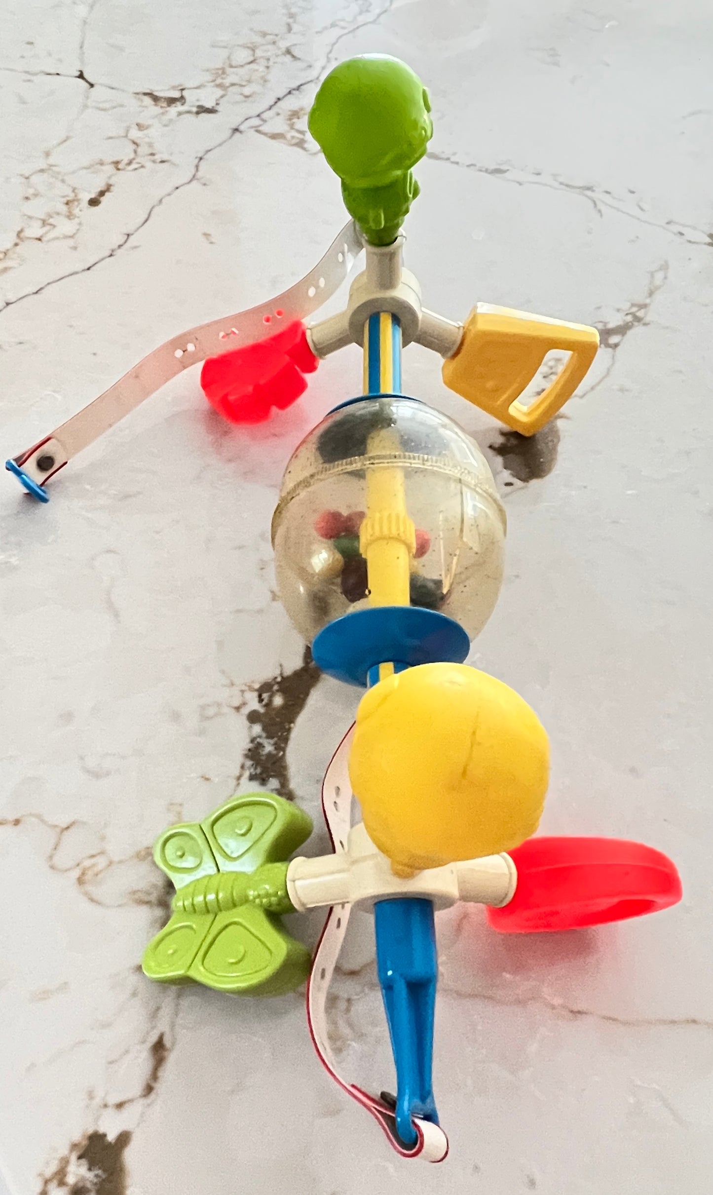1975 Fisher-Price #155 Play Gym Baby Crib Toy