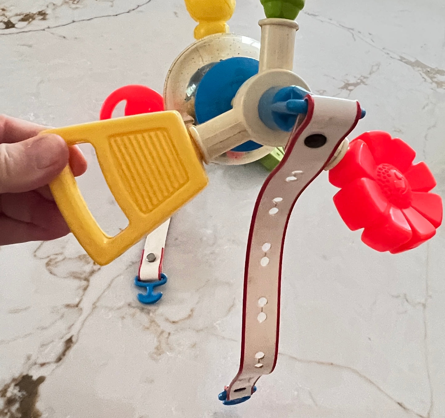 1975 Fisher-Price #155 Play Gym Baby Crib Toy