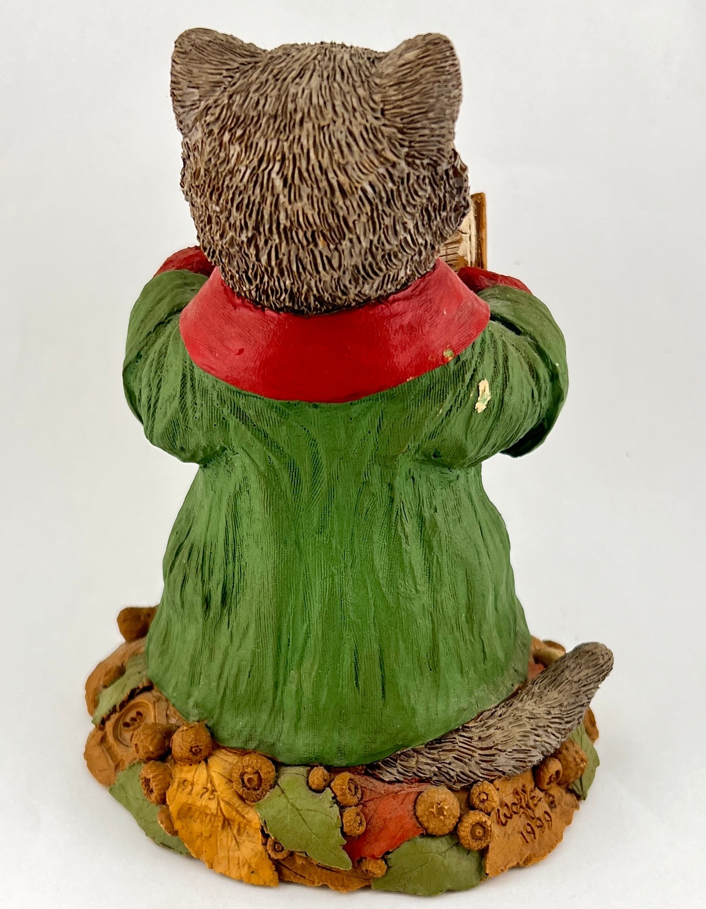 Tim Wolfe/Tom Clark 1999 Gnome Eartha Cat "Carols for Critters" #38