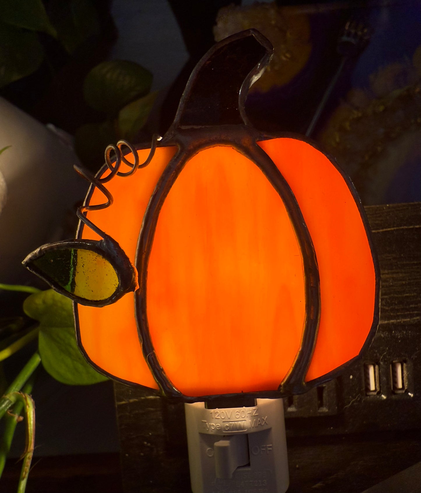 Small pumpkin nightlight