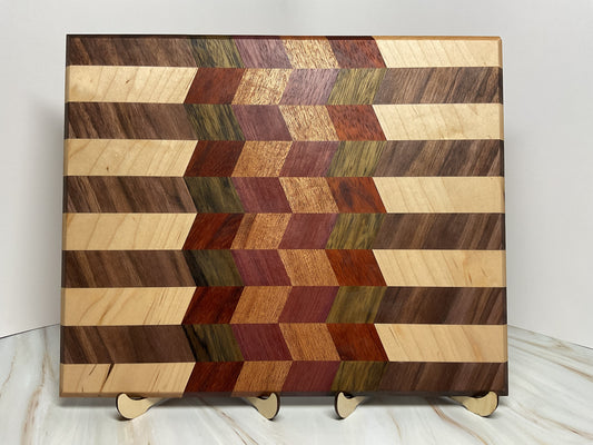 Modern Cutting Board – Handcrafted Hardwood Board