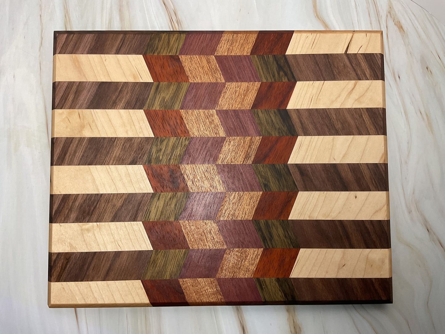 Modern Cutting Board – Handcrafted Hardwood Board