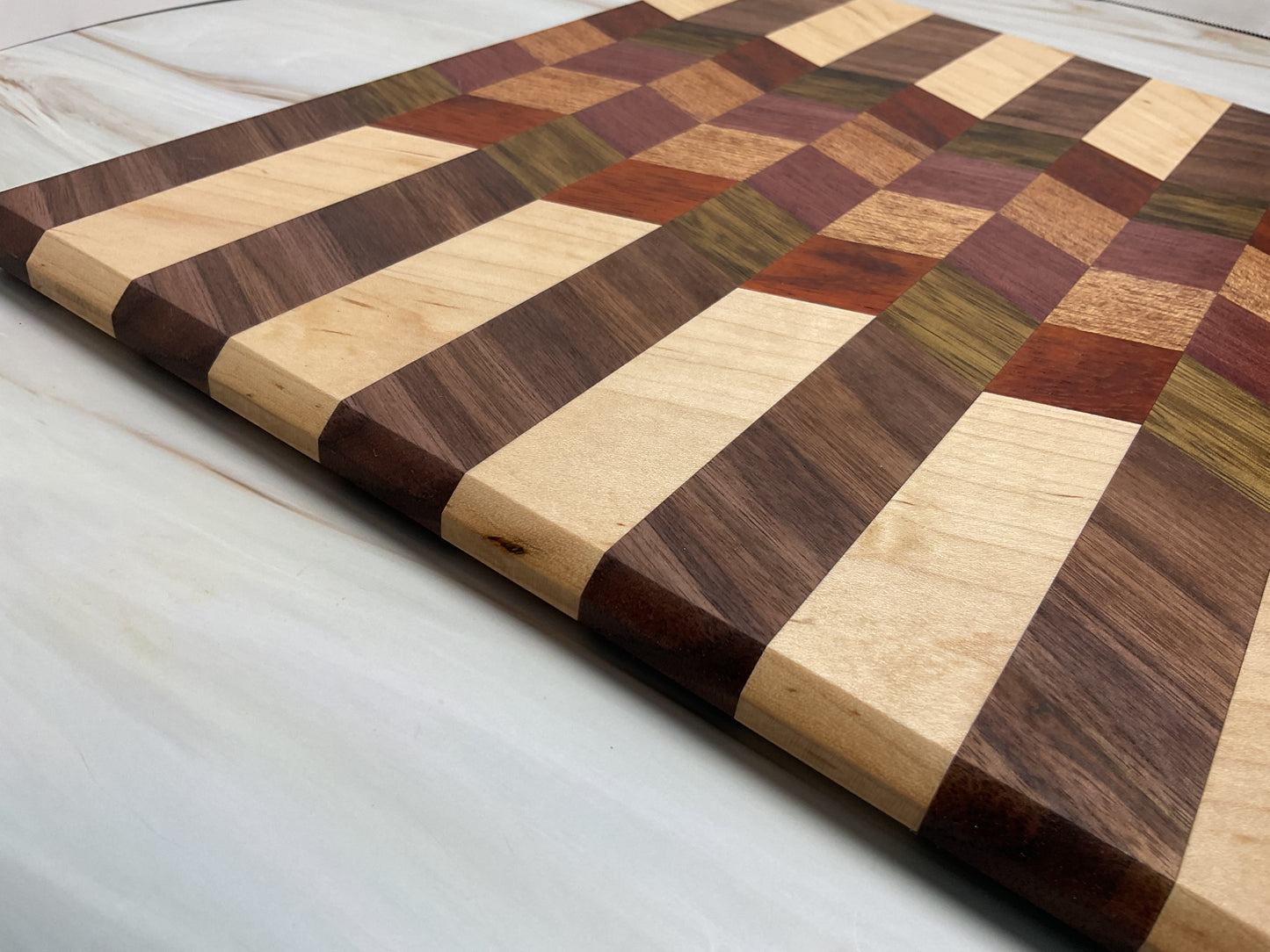 Modern Cutting Board – Handcrafted Hardwood Board