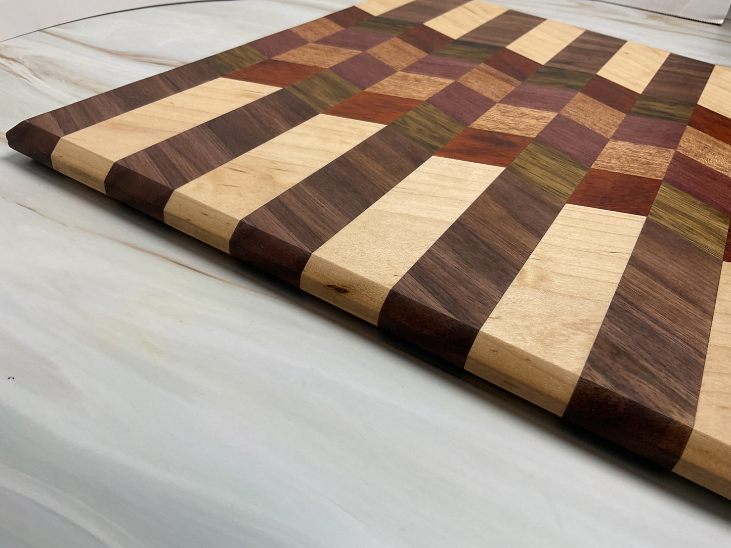 Modern Cutting Board – Handcrafted Hardwood Board