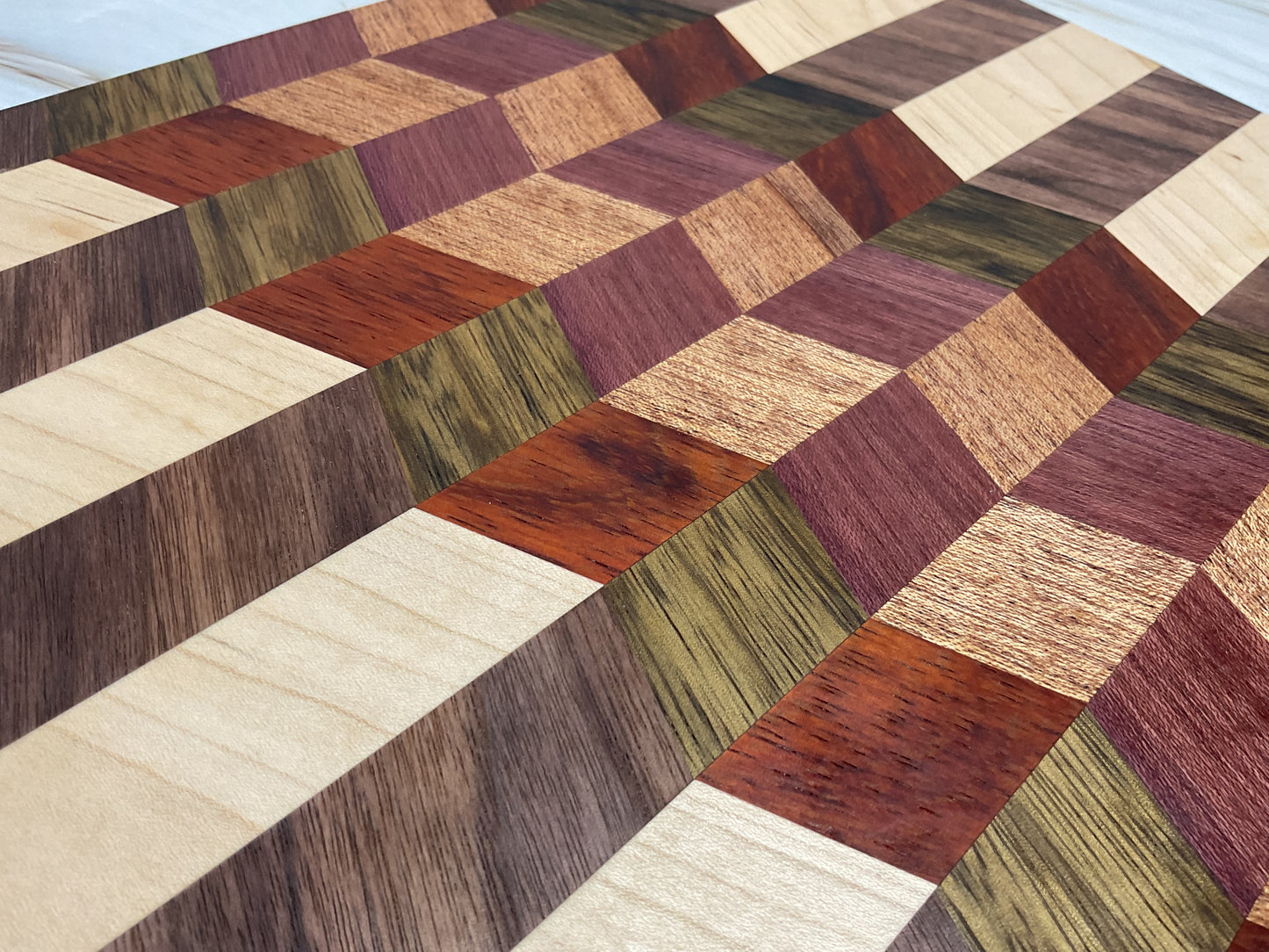 Modern Cutting Board – Handcrafted Hardwood Board