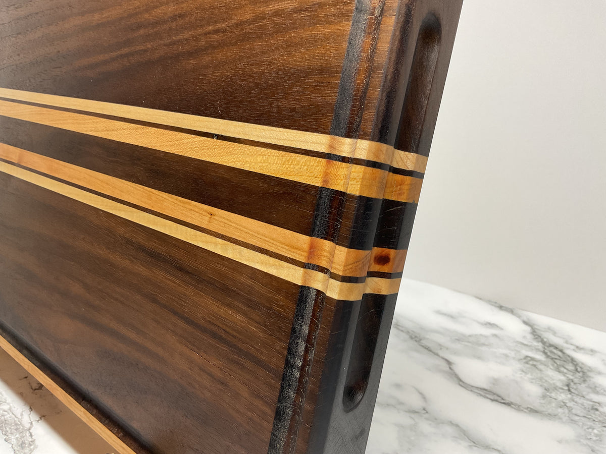 Naturally Unique Cutting Board – Handcrafted Hardwood Kitchen Board