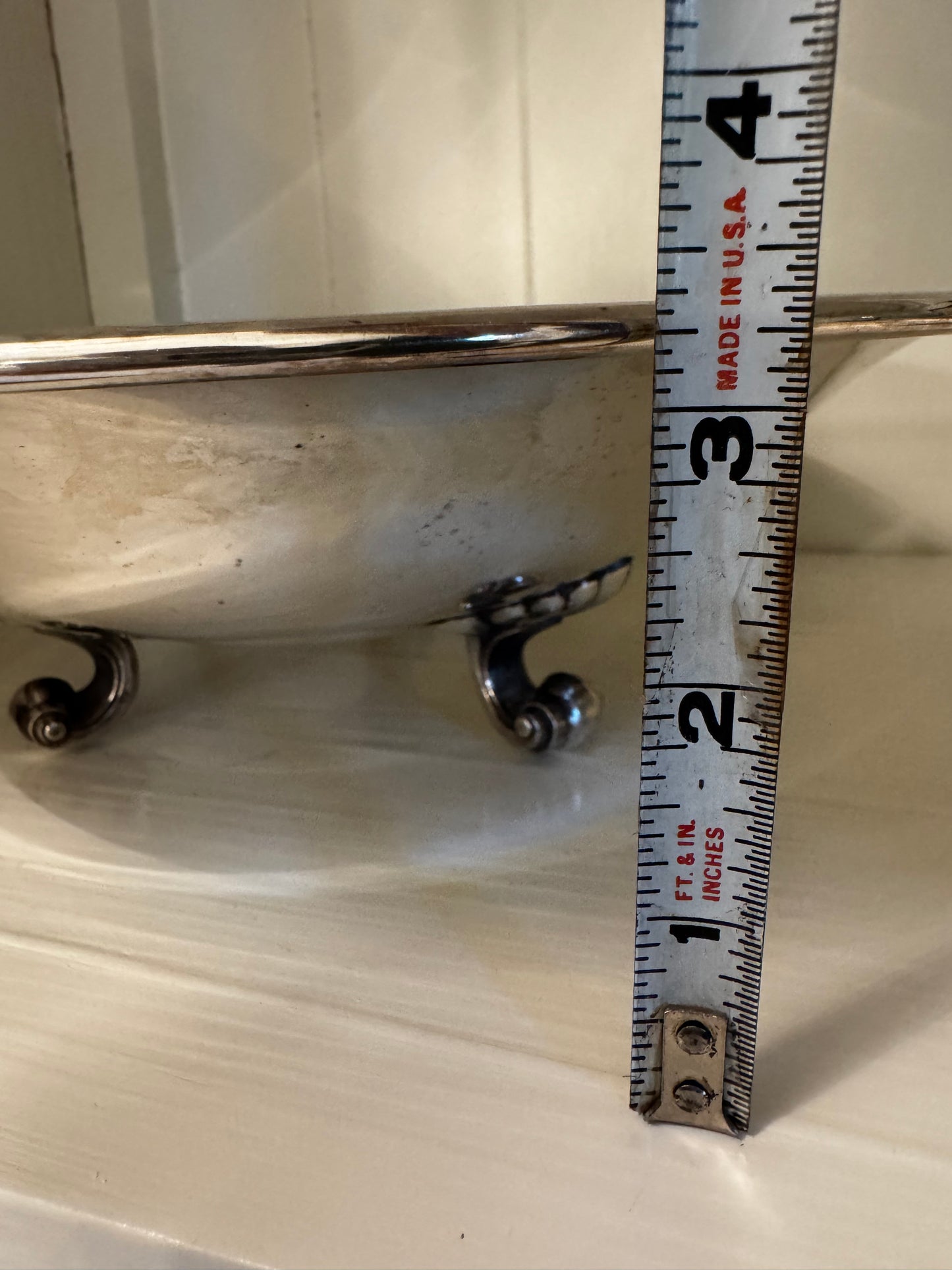 Silver Poole Silver Co. 12 inch diameter