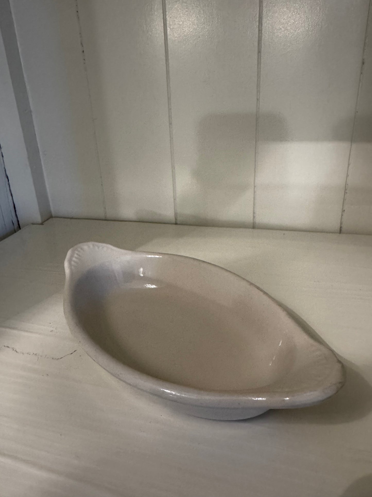 Dish Hall 8" long x 4" wide