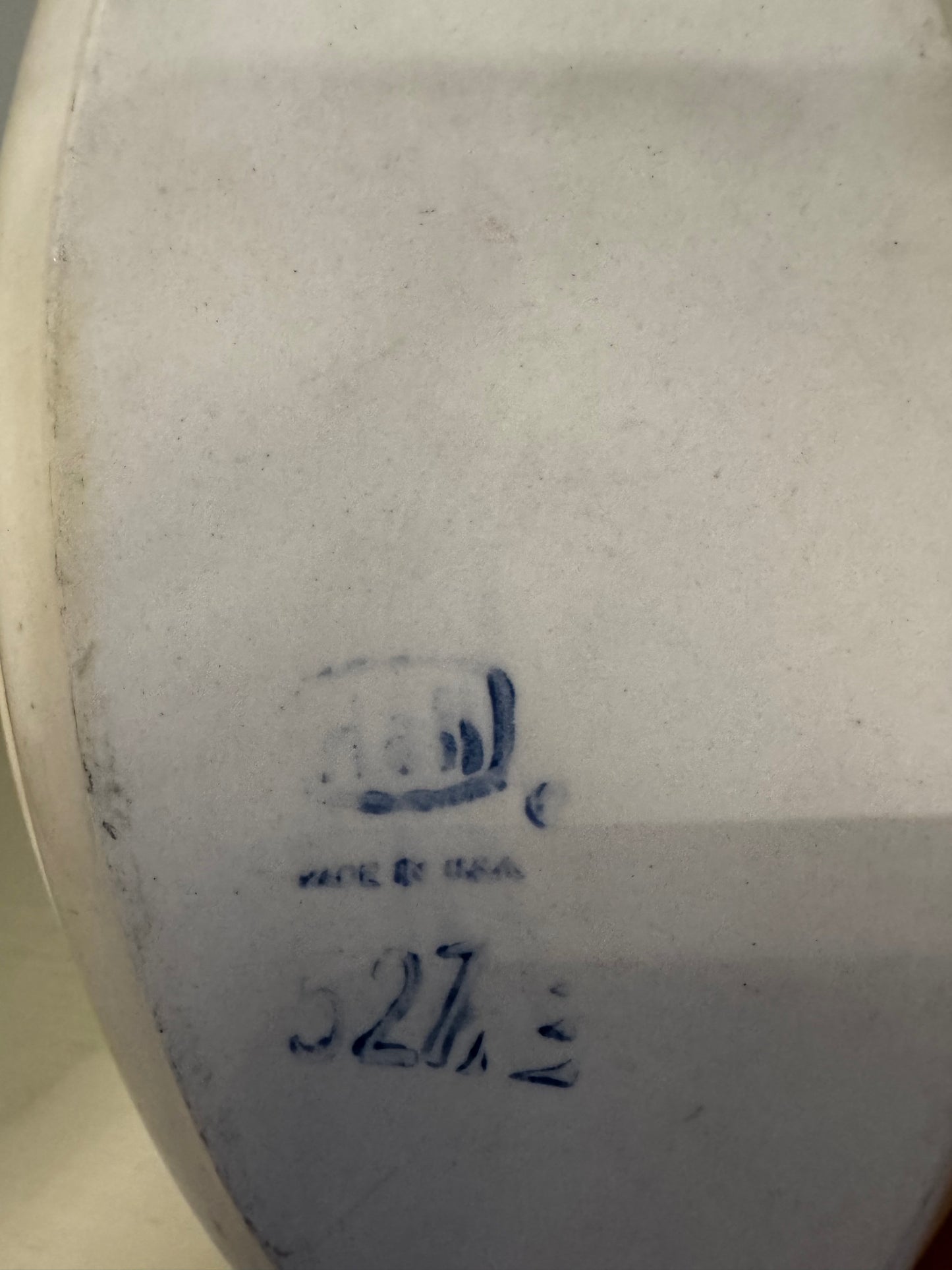 Dish Hall 8" long x 4" wide