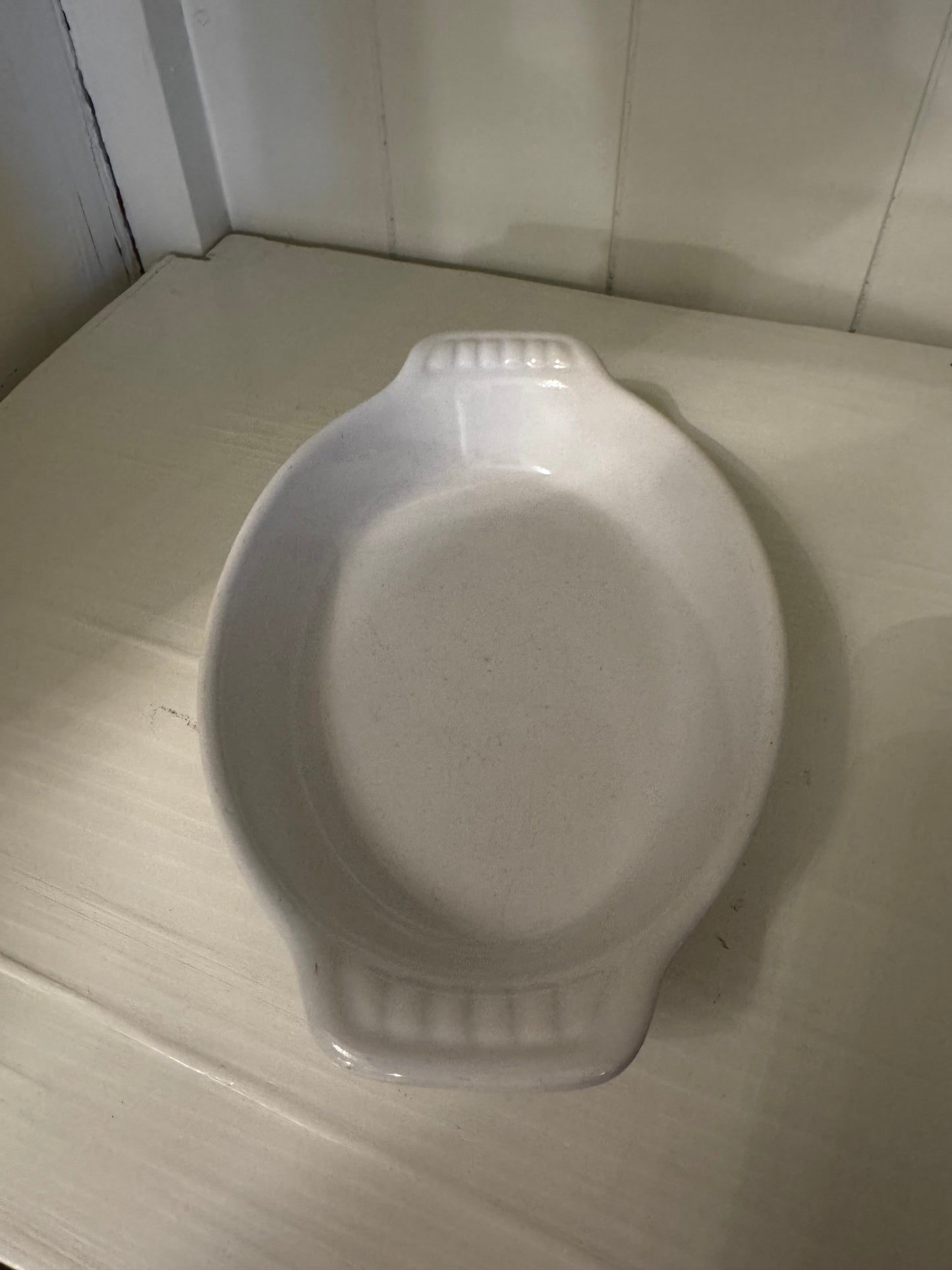 Dish  8" long x 4" wide