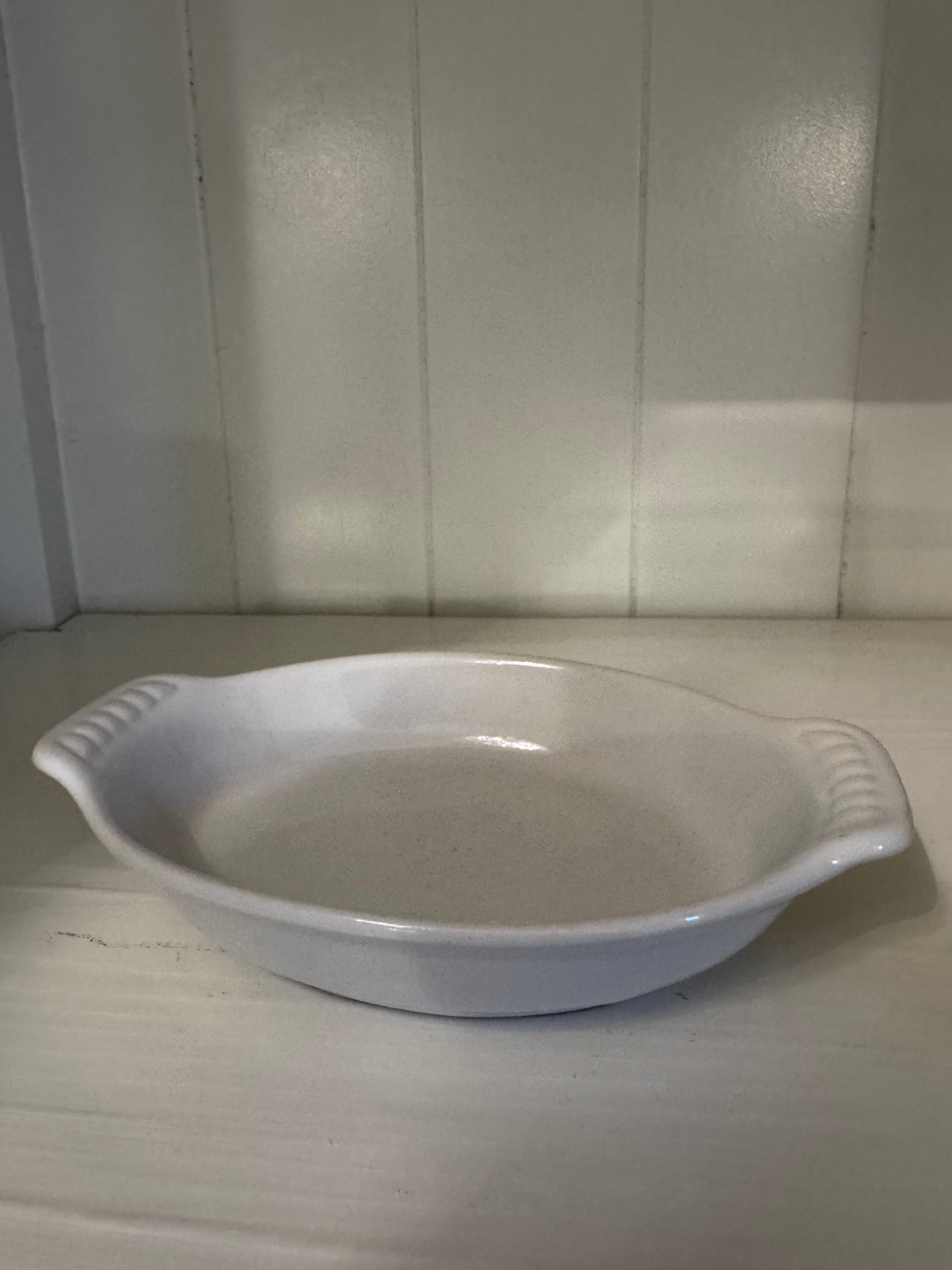Dish  8" long x 4" wide