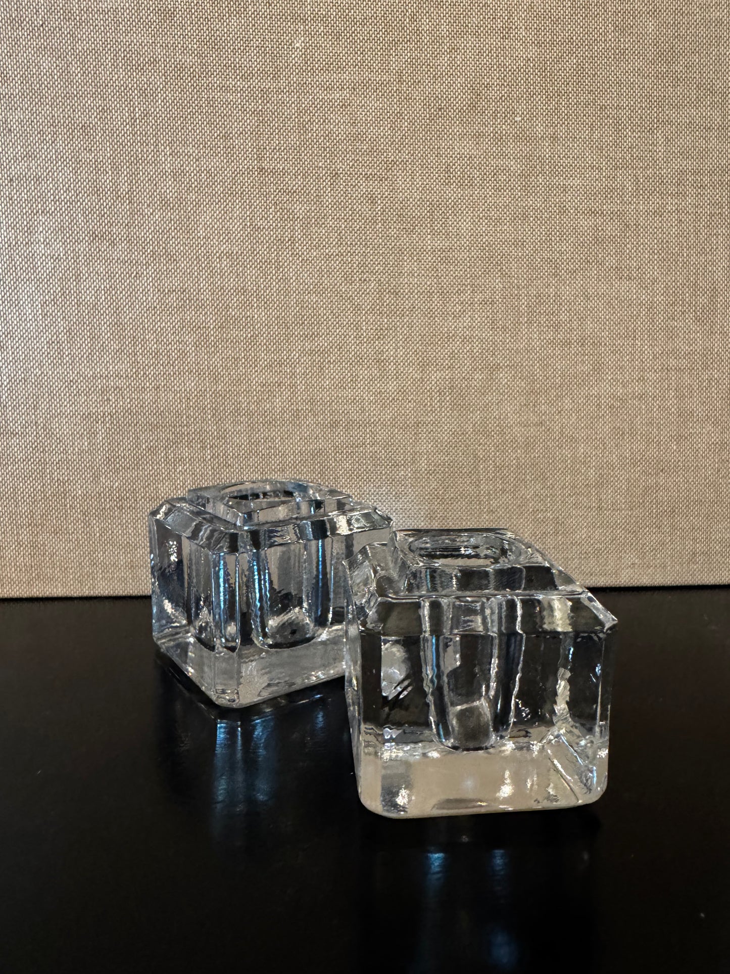 Candle holder  1.5" wide x 2" tall