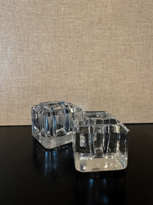 Candle holder  1.5" wide x 2" tall