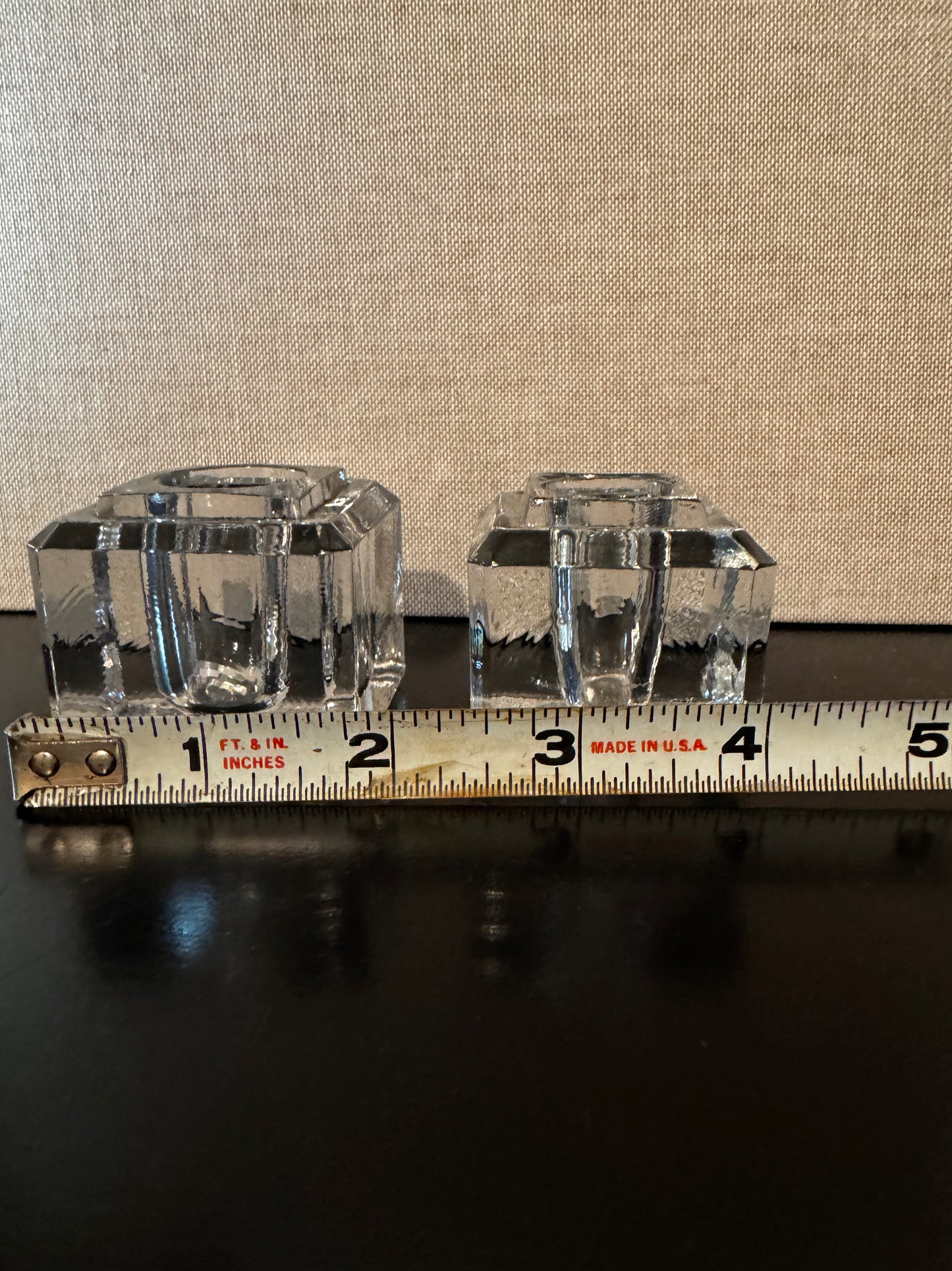 Candle holder  2" wide x 2" tall