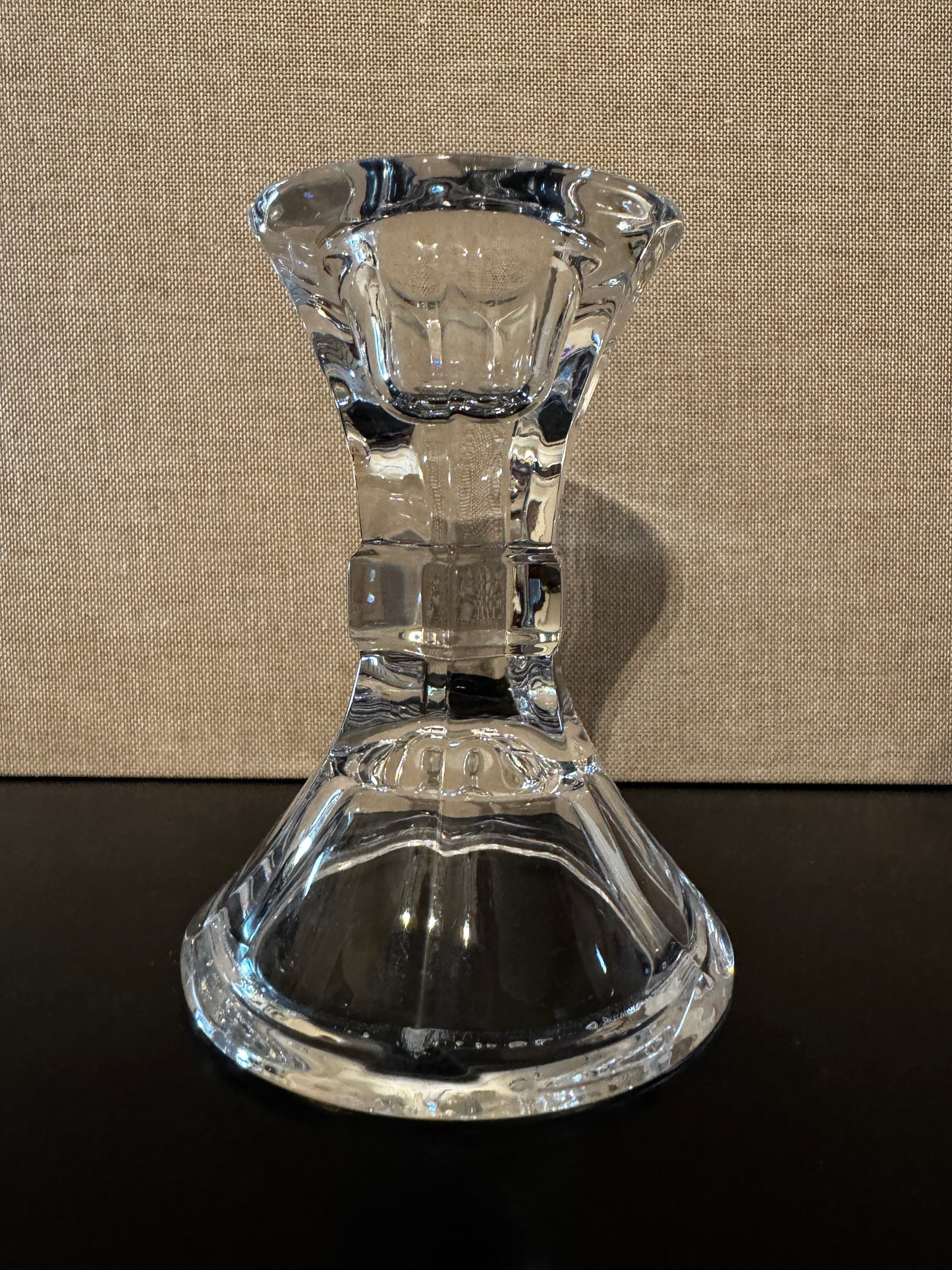 Candle holder  4" tall x 2.25" wide