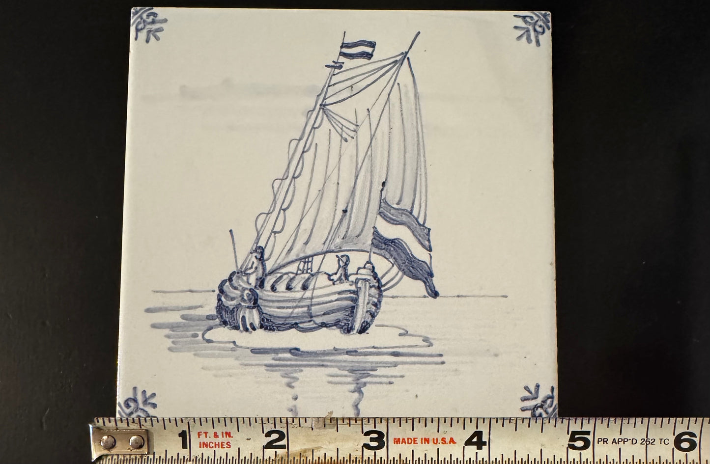 Delftware Tile  5" x 5"