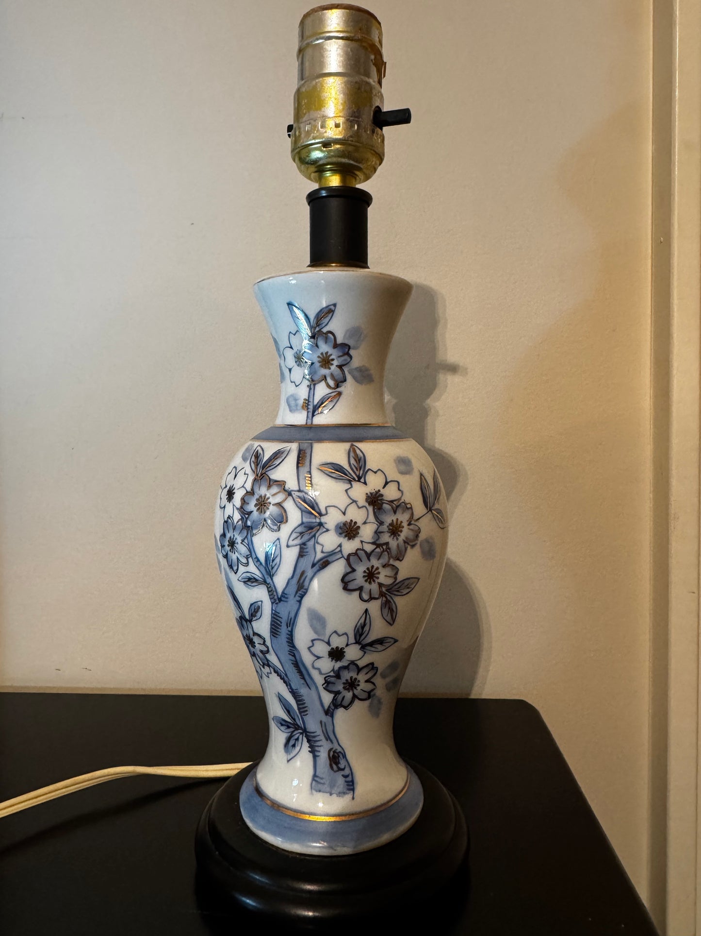 Lamp  12" tall, 3.5" wide