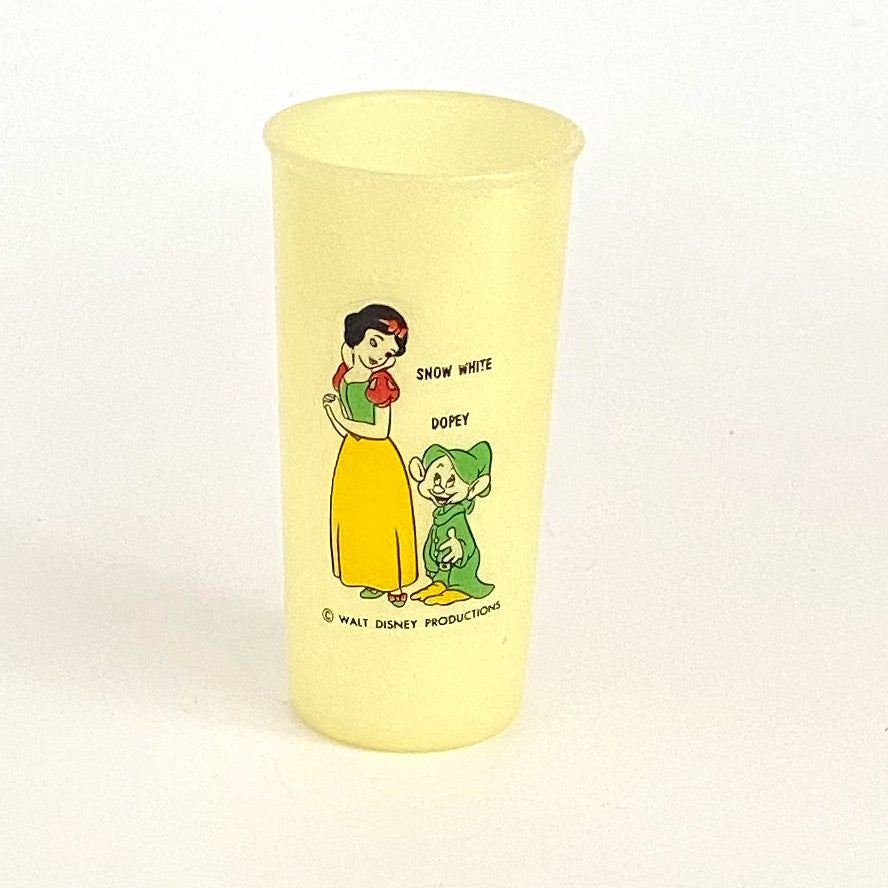 1970s Tupperware Disney Snow White Dopey Tumbler Orlando FL Cup 117-16