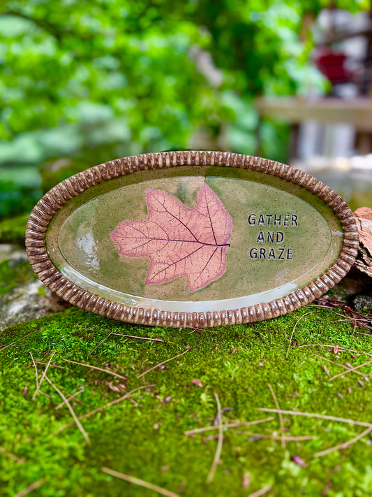 Oval Serving platter