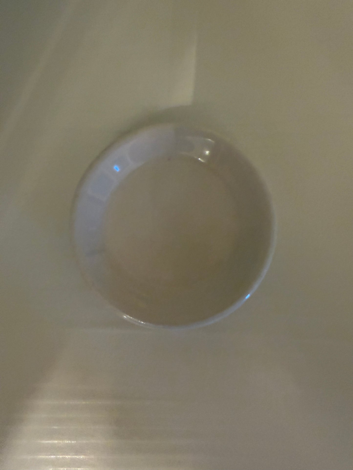 Ironstone Butter Pat Buffalo China 3.5" diameter