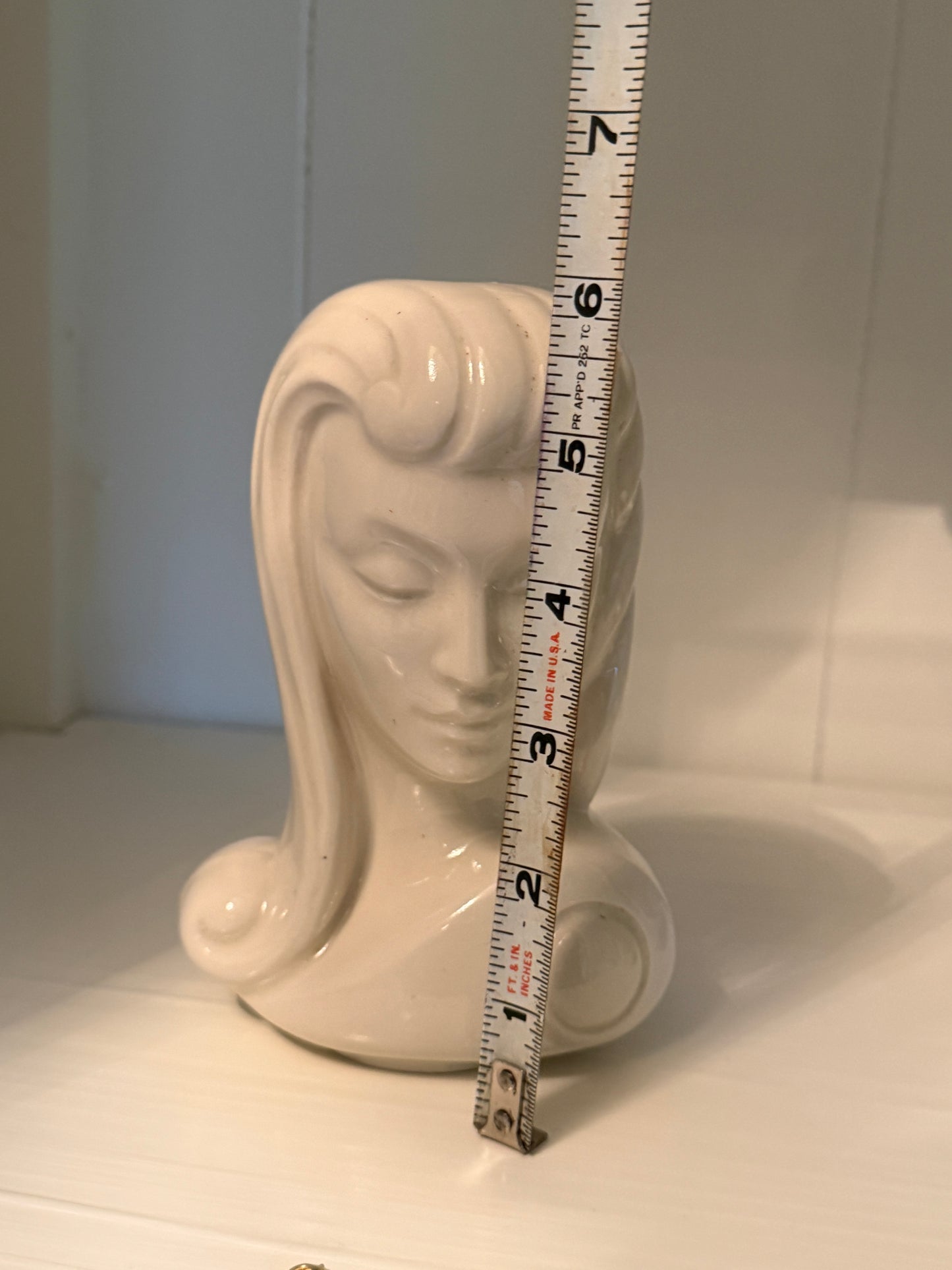 Ceramic Bust Artemis Studio 6" x 3"
