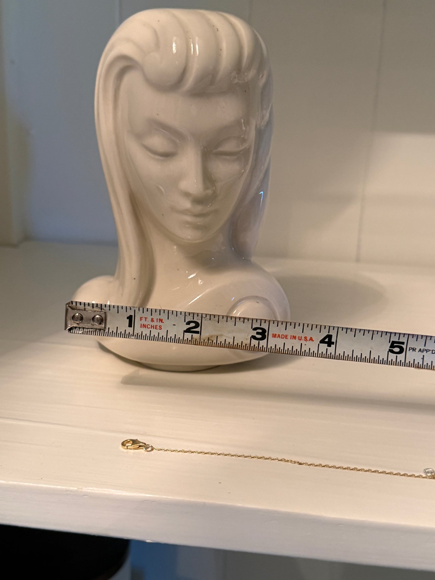 Ceramic Bust Artemis Studio 6" x 3"