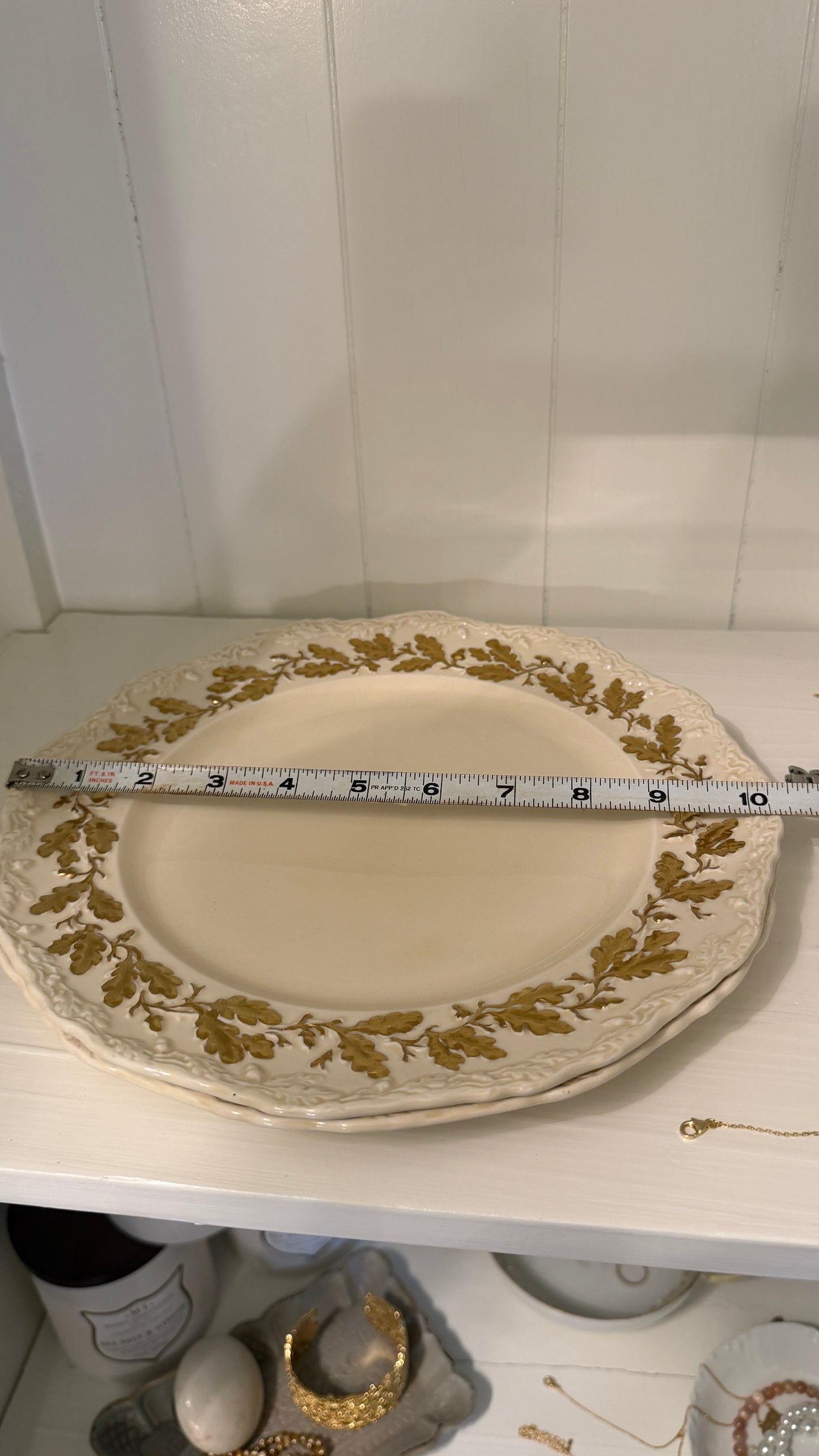 Plate Mason's Ironstone China 10" diameter