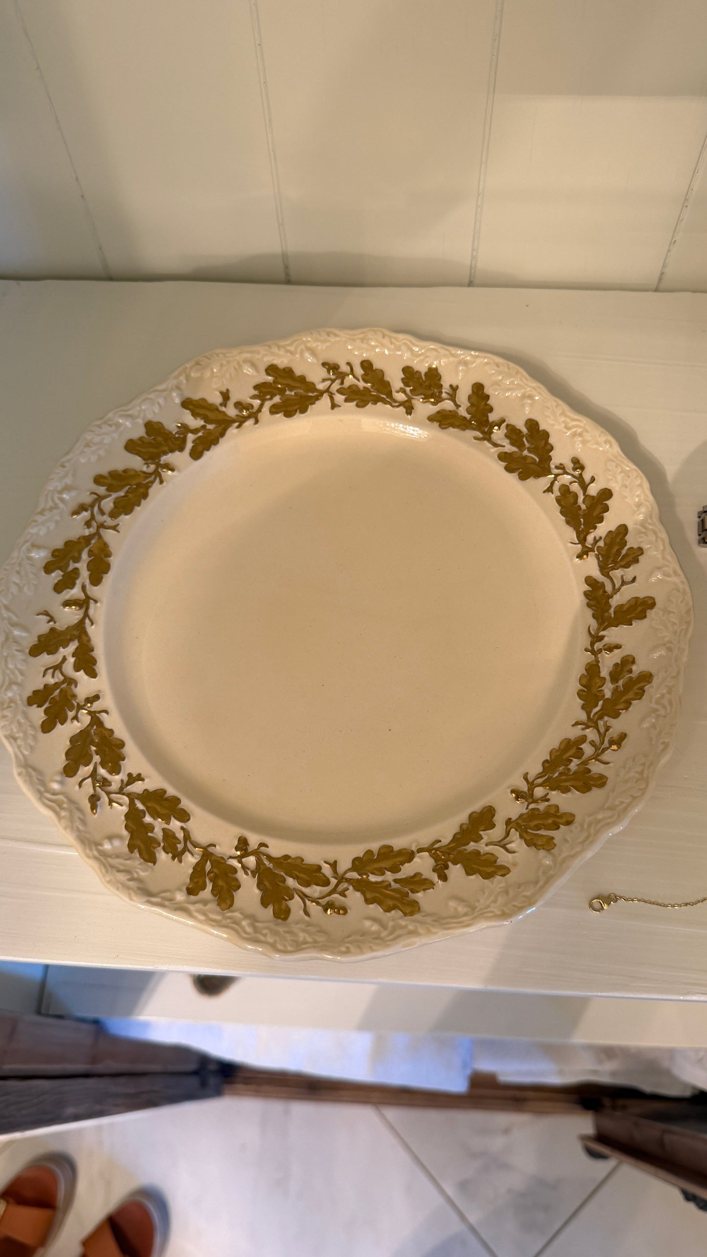 Plate Mason's Ironstone China 10" diameter