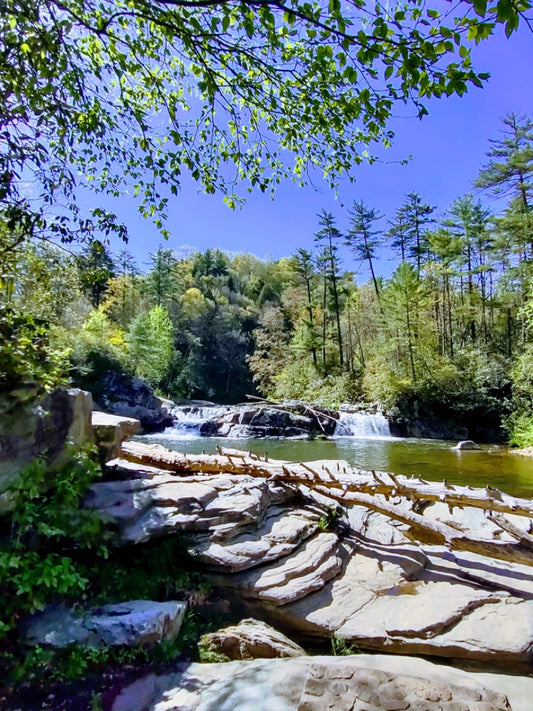 Linville Falls - Color Framed Photograph  8x10 photo in 13x16 frame