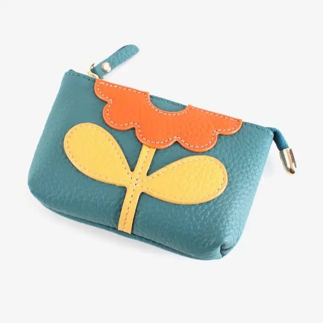 FLOWER COIN PURSE PRETTY PERSUASIONS