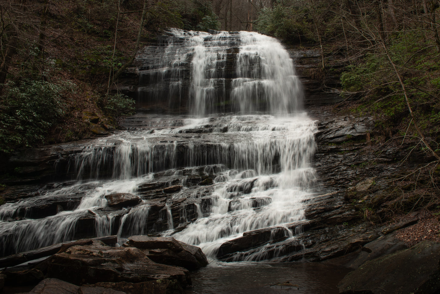Pearson Falls 0041-1 5x7 Person Falls 5x7
