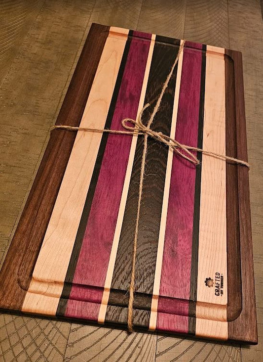 Cutting Board Crafted By Turner 19.375in x 11in x 0.875