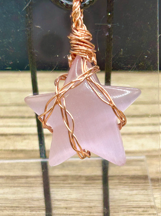 NL WW rose quartz star