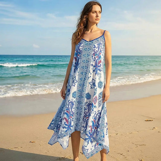 BEACH MAXI DRESS SENSIBLING ONE SIZE
