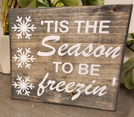 Small Home Decor Sign Crafted By Turner 6.75in x 5.5in x .75in