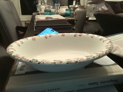 Serving Bowl John Maddock and Sons England 10" long x 8" wide x 2" deep