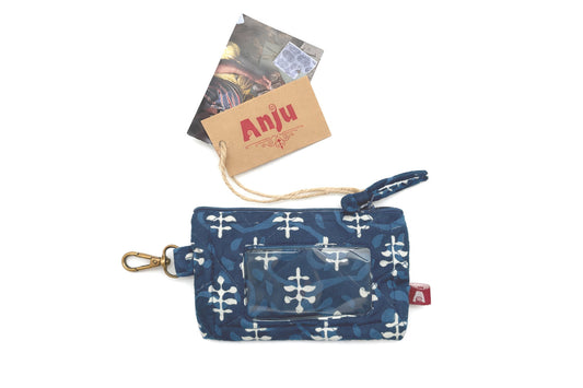 Quilted ID Wallet Anju