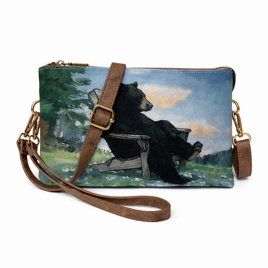 Relaxed Bear Cross Body Bag - 1152
