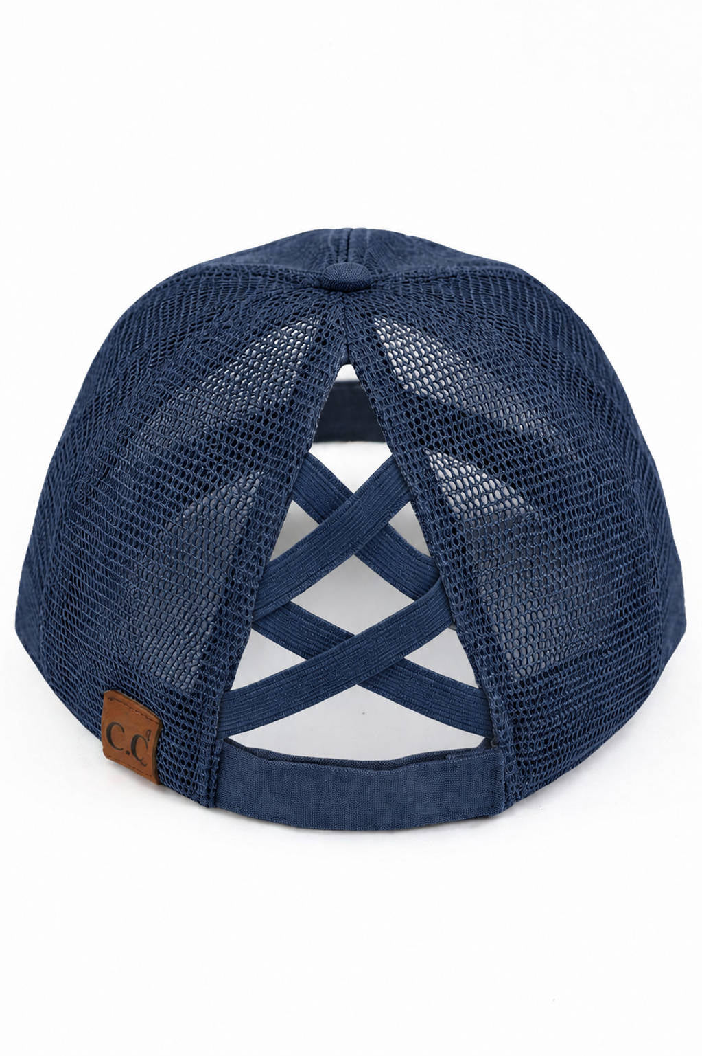 Blessed  Pony Tail  Hat  Navy